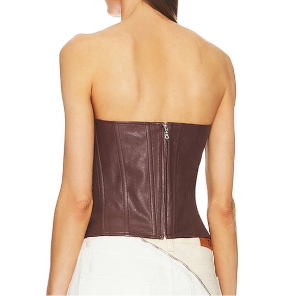 MIAOU LEATHER CORSET - Picture 2 of 5